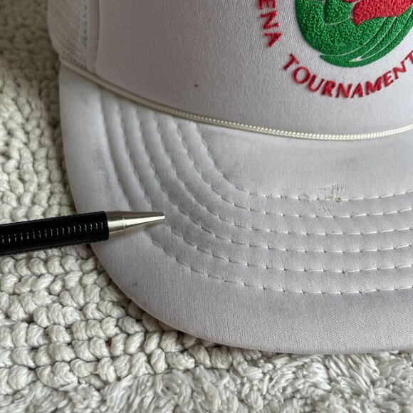 VINTAGE ROSE BOWL NCAA FOOTBALL MESH SNAPBACK TRUCKER HAT ADULT OSFA CAP - Picture 9 of 12